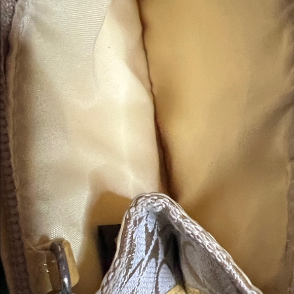 Coach 2019 collection Limited Edition Tan Wristlet with Yellow Pineapple Design